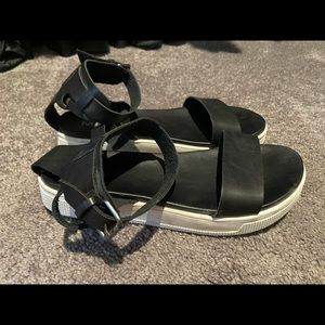Mia black Sandles